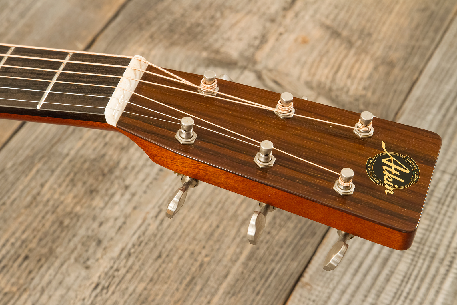 Atkin Essential 000 Shsc Epicea Acajou Eb #3871 - Aged Natural - Guitarra folk - Variation 6