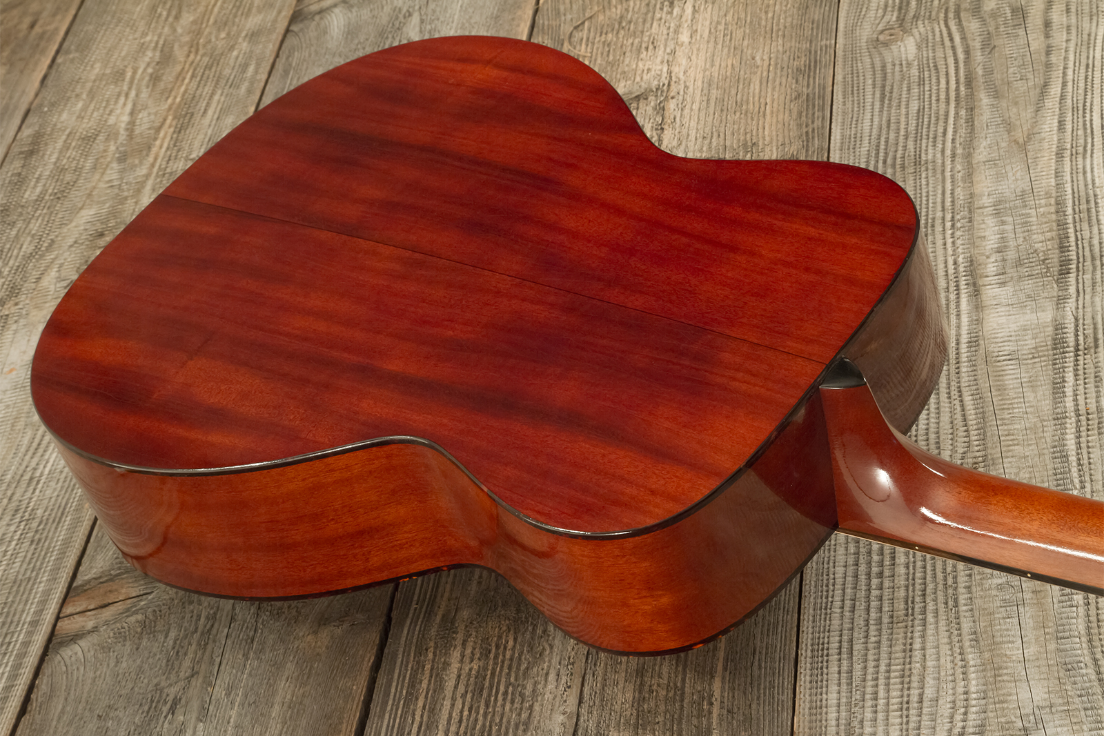 Atkin Essential 000 Shsc Epicea Acajou Eb #3871 - Aged Natural - Guitarra folk - Variation 7