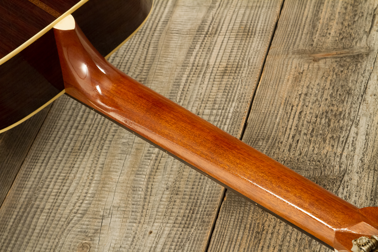 Atkin Om37 Orchestra Model Epicea Palissandre Eb #3558 - Aged Natural - Guitarra folk - Variation 11