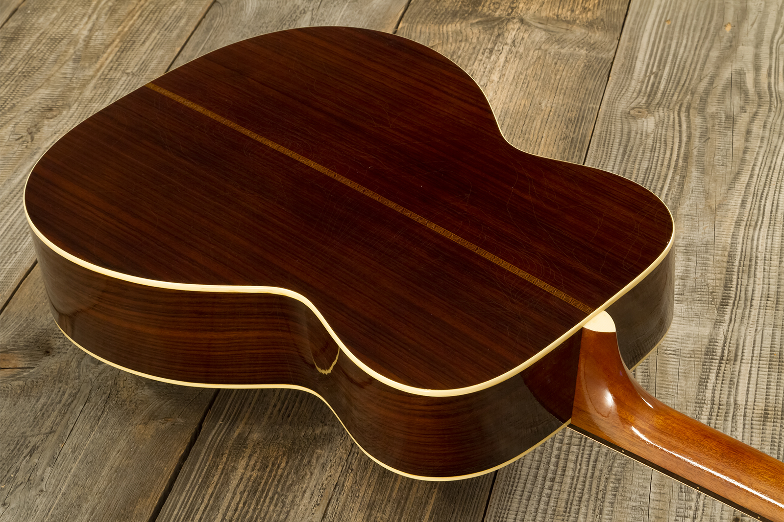Atkin Om37 Orchestra Model Epicea Palissandre Eb #3558 - Aged Natural - Guitarra folk - Variation 8