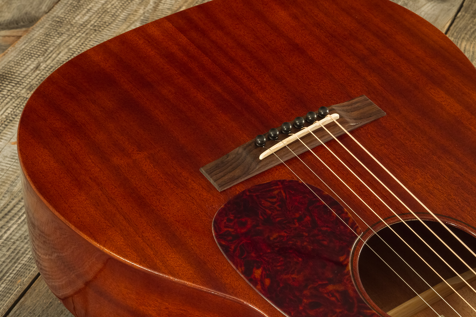 Atkin Oo14 Dust Bowl 00 Shsc Tout Acajou Rw #3855 - Natural - Guitarra folk - Variation 3