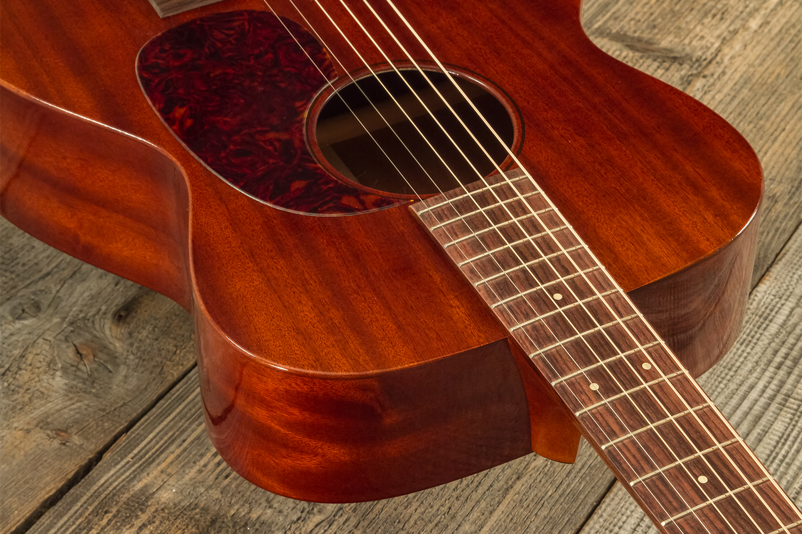 Atkin Oo14 Dust Bowl 00 Shsc Tout Acajou Rw #3855 - Natural - Guitarra folk - Variation 4