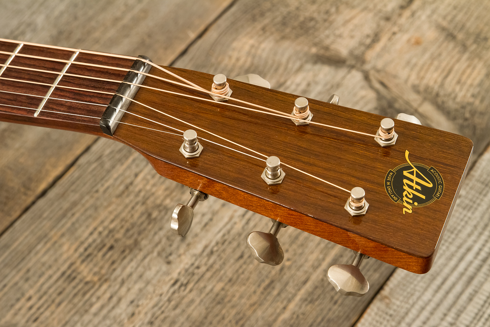 Atkin Oo14 Dust Bowl 00 Shsc Tout Acajou Rw #3855 - Natural - Guitarra folk - Variation 6