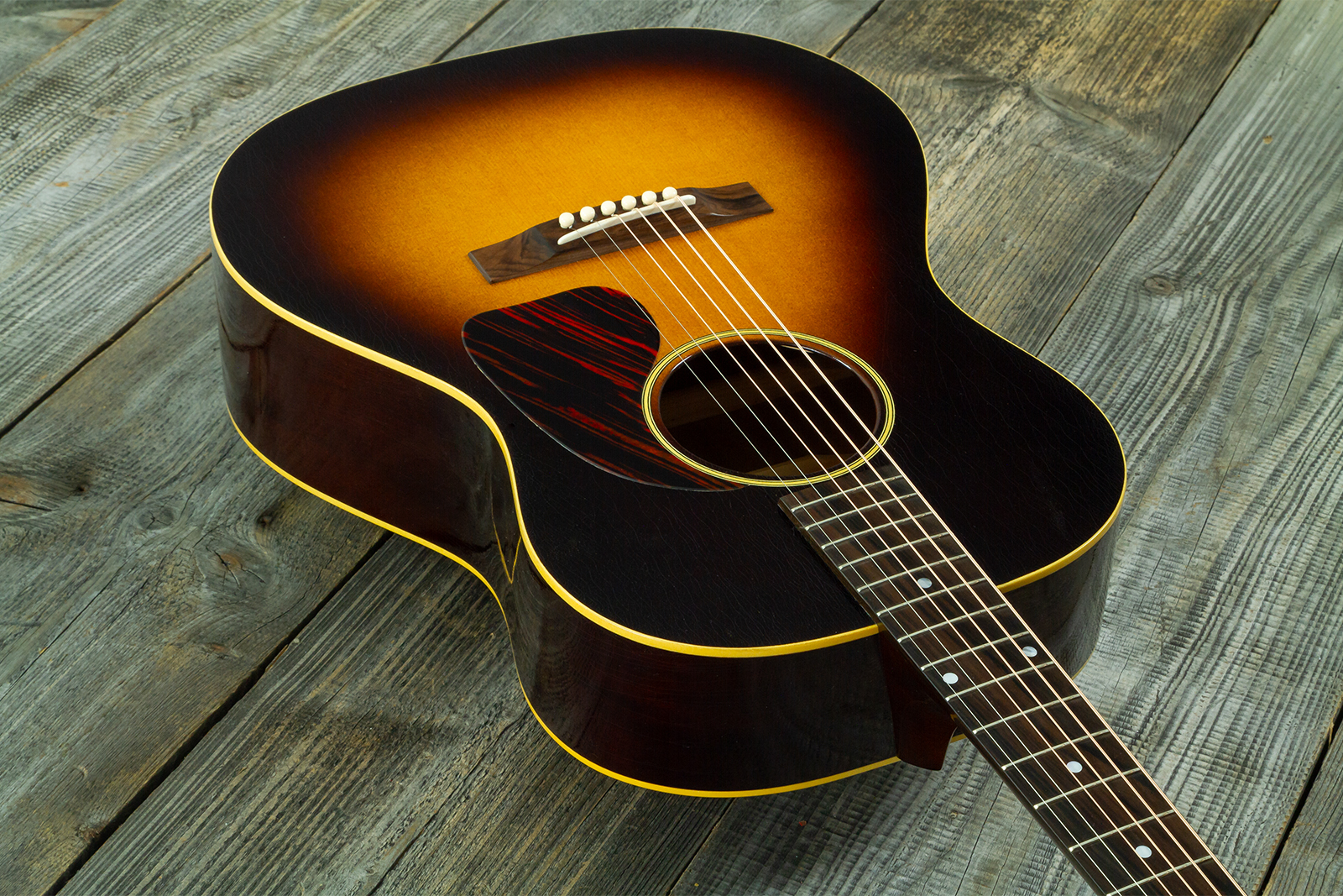 Atkin The Forty Seven Concert Shsc Epicea Acajou Rw - Aged Sunburst - Guitarra folk - Variation 2