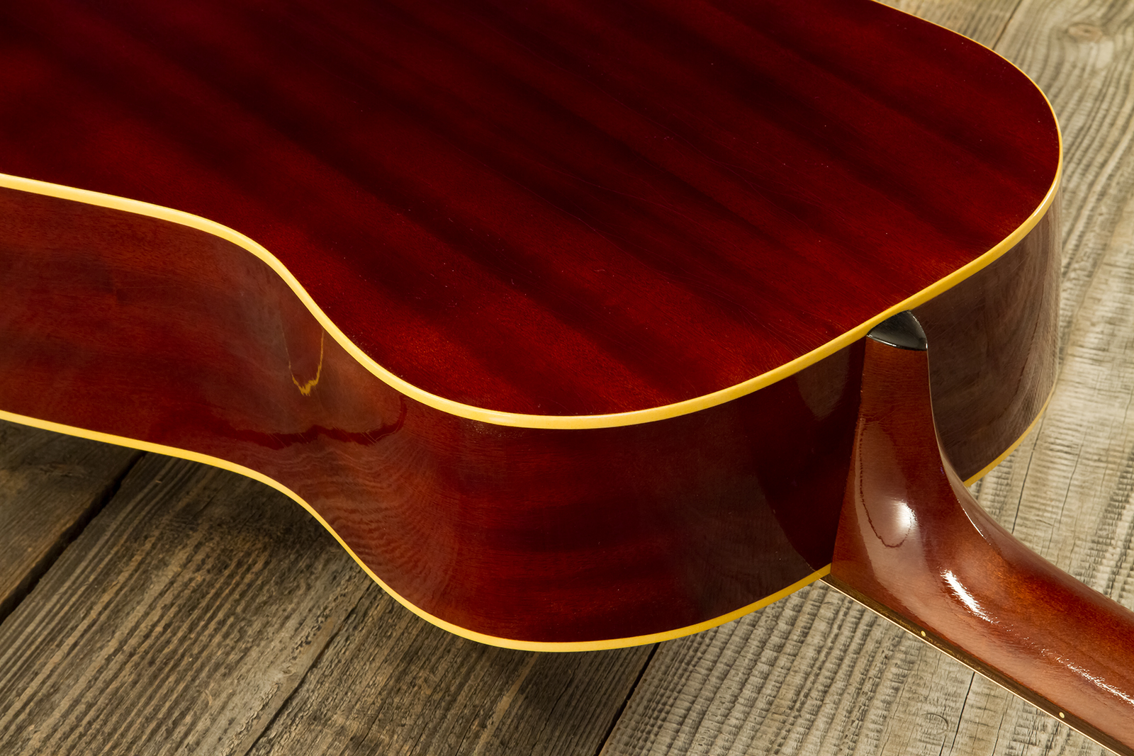 Atkin The Forty Three Dreadnought Epicea Acajou Rw #3851 - Aged Sunburst - Guitarra folk - Variation 9