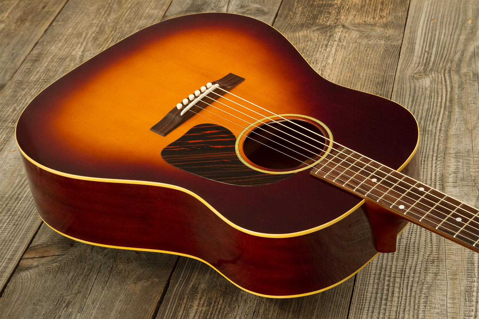 Atkin The Forty Three Dreadnought Epicea Acajou Rw #3851 - Aged Sunburst - Guitarra folk - Variation 2