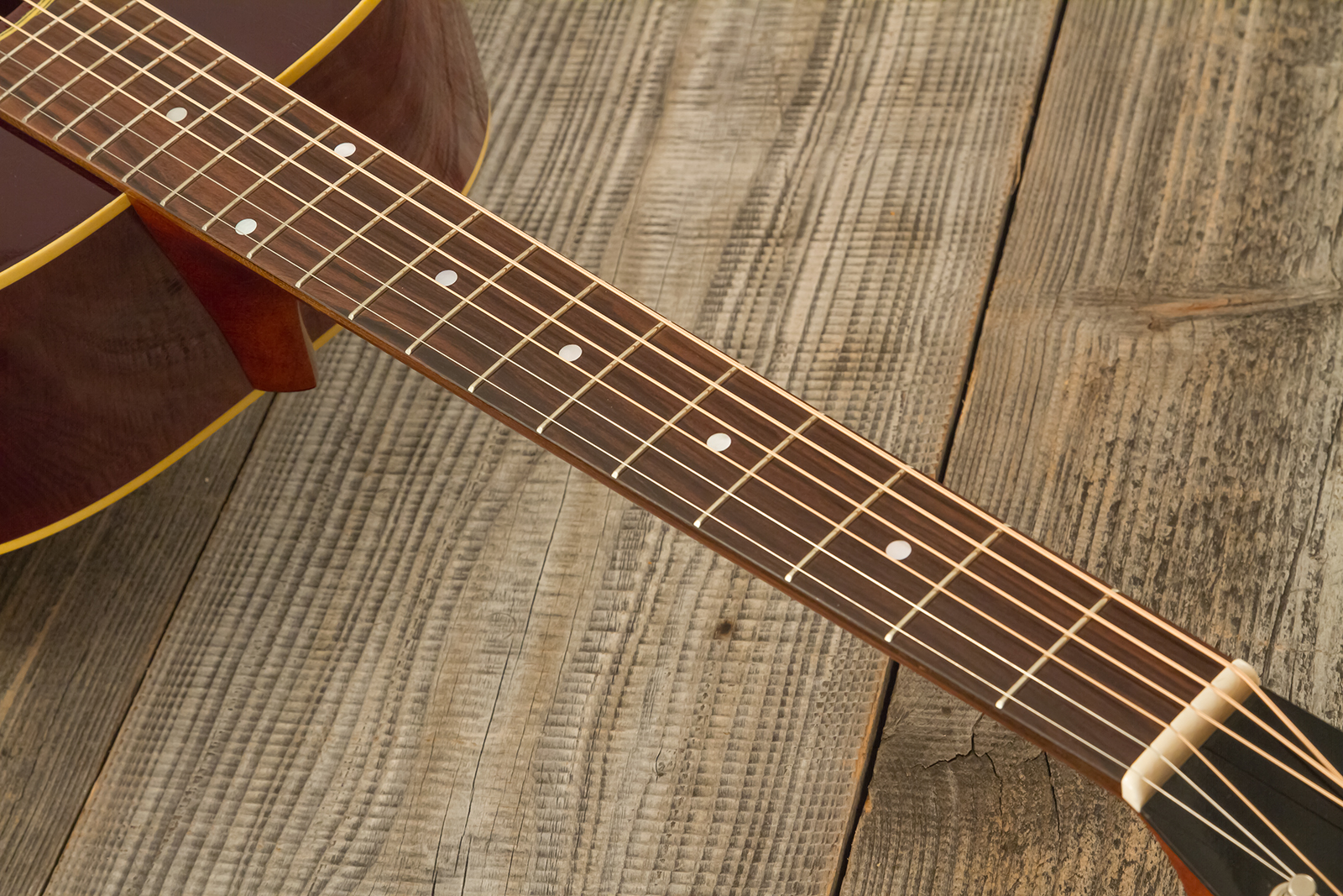Atkin The Forty Three Dreadnought Epicea Acajou Rw #3851 - Aged Sunburst - Guitarra folk - Variation 5