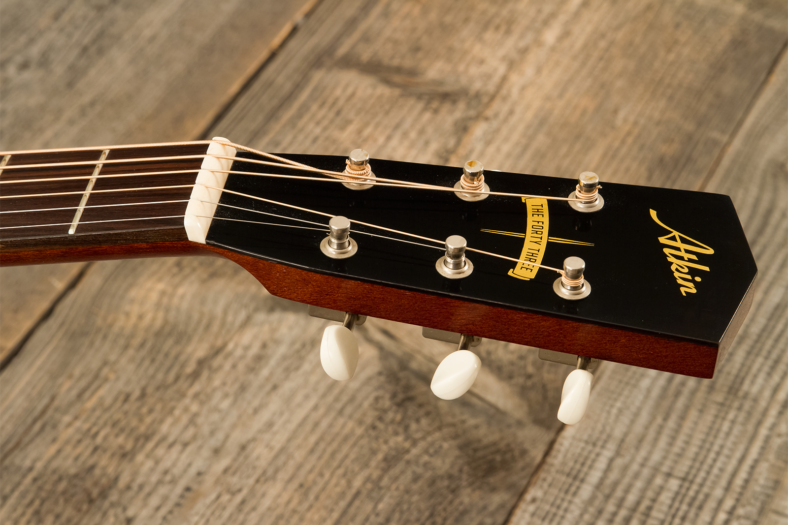 Atkin The Forty Three Dreadnought Epicea Acajou Rw #3851 - Aged Sunburst - Guitarra folk - Variation 6