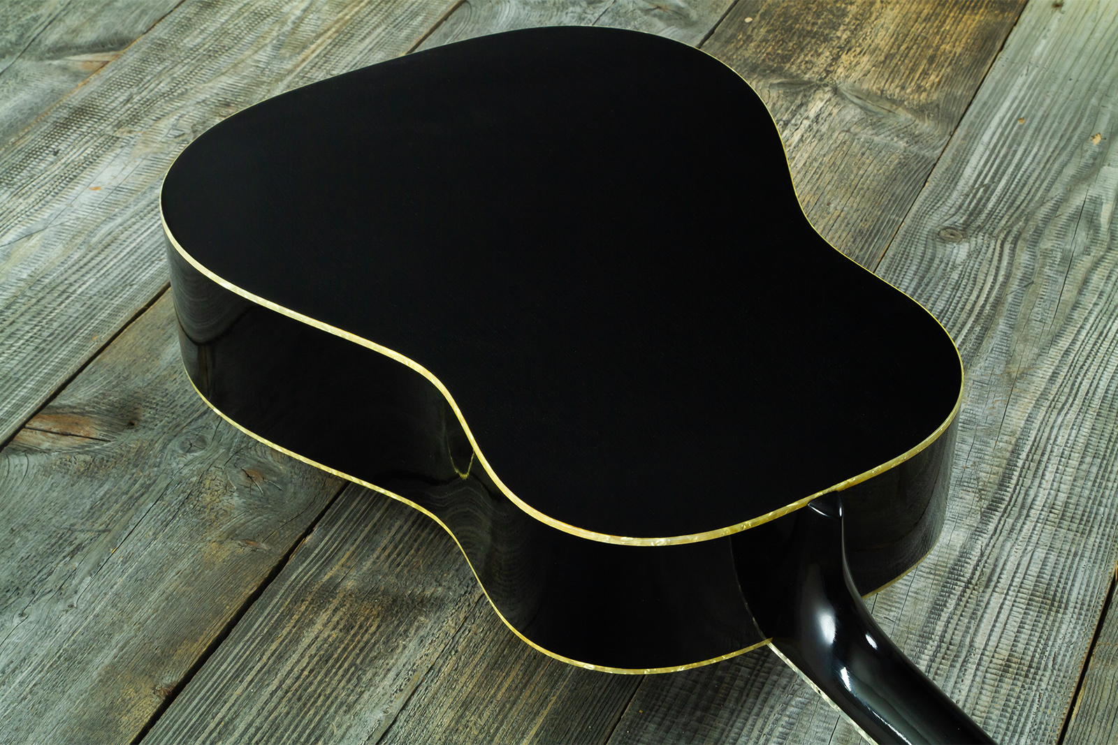 Atkin The Forty Three Dreadnought Shsc Epicea Erable Eb - Aged Black Pearl - Guitarra folk - Variation 9