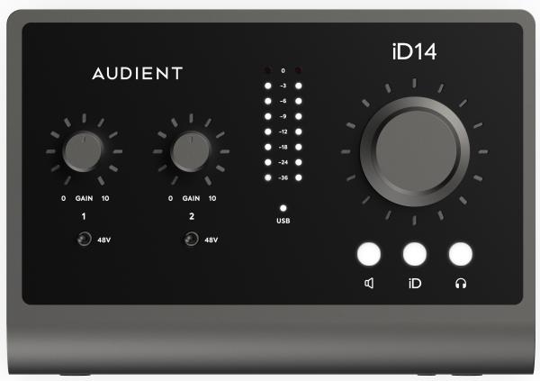 Interface de audio usb Audient ID 14 MKII
