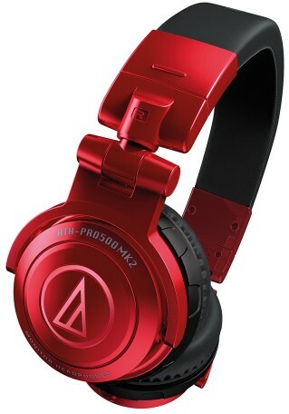 Audio Technica Ath-pro500mk2rd - Rouge - Auriculares de estudio & DJ - Main picture