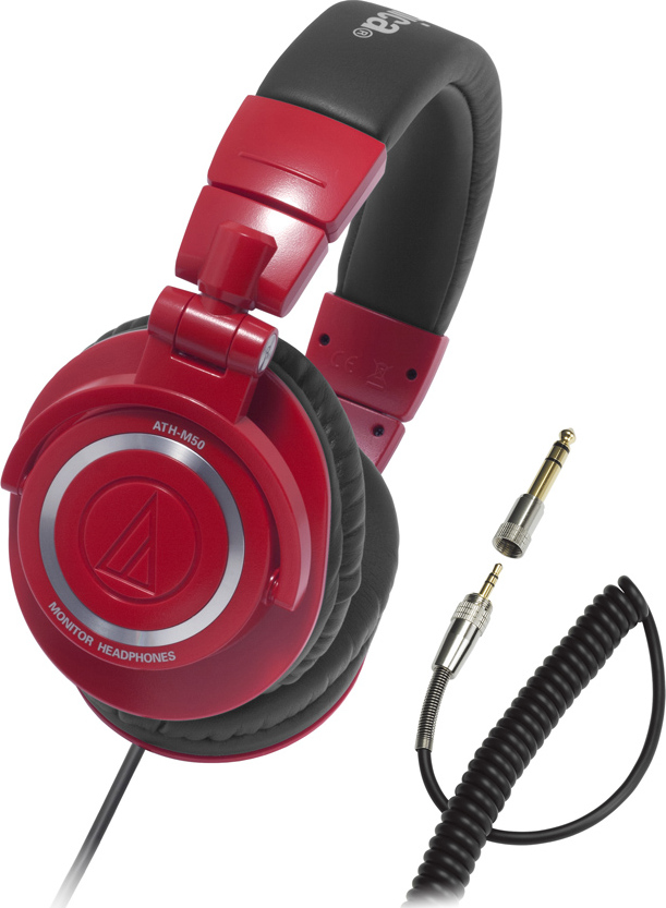 Audio Technica Athm50 Red - Auriculares de estudio & DJ - Main picture