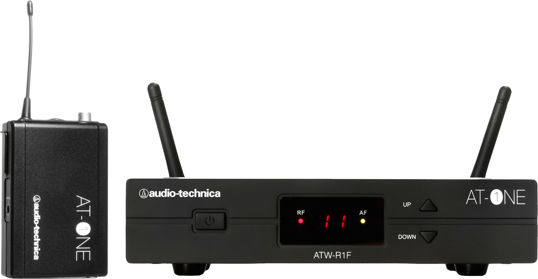 Audio Technica Atw11f Émetteur De Poche Atw-t1f - Sistema transmisor y receptor inalámbrico - Main picture