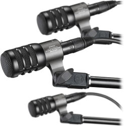 Set de micrófonos con cables Audio technica ATM230PK