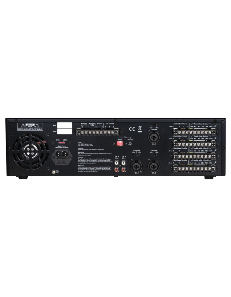 Audiopole Zoner 4 75 - Mesa de mezcla amplificada - Variation 1