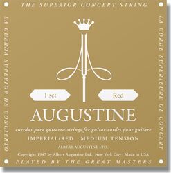 Cuerdas guitarra clásica nylon Augustine Red - Juego de cuerdas