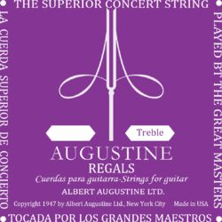 Cuerdas guitarra clásica nylon Augustine Regal E 1st - Cuerdas por unidades