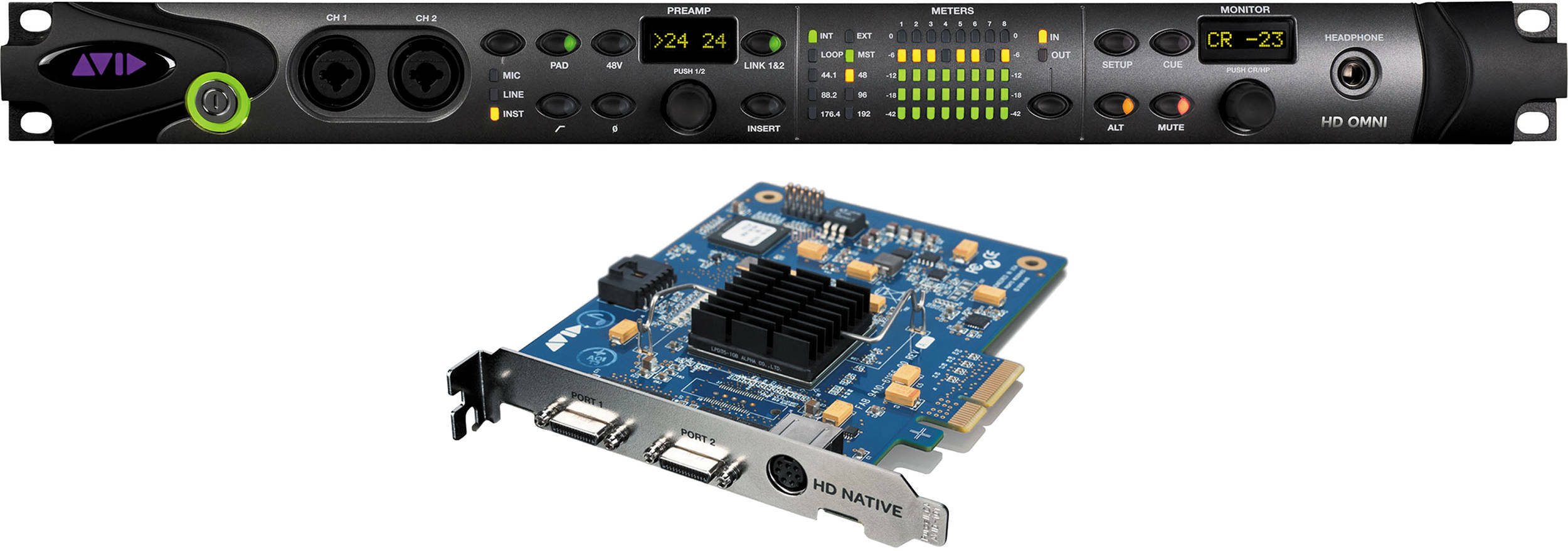 Avid Digi 00x Echange > Hd Native Pcie + Omni - Otros formatos (madi, dante, pci...) - Main picture