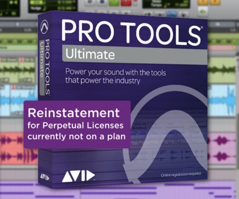 Avid Pro Tools Ultimate Reinstatment - Software de herramientas avidas - Main picture