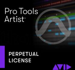 Software de secuenciador Avid Artist Perpetual License
