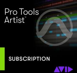 Software de secuenciador Avid Pro Tools Artist Annual Subscription