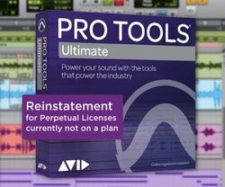 Software de herramientas avidas Avid PRO TOOLS ULTIMATE REINSTATMENT