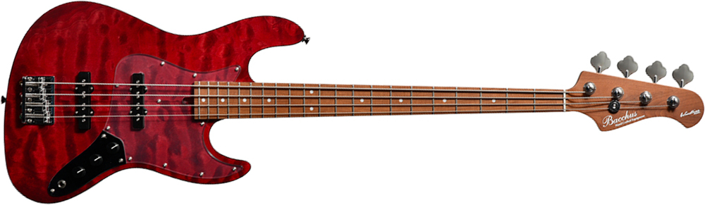 Bacchus Jt Wl4-qm Rsm/m Jap Tune Up Mn - Bajo eléctrico de cuerpo sólido - Main picture