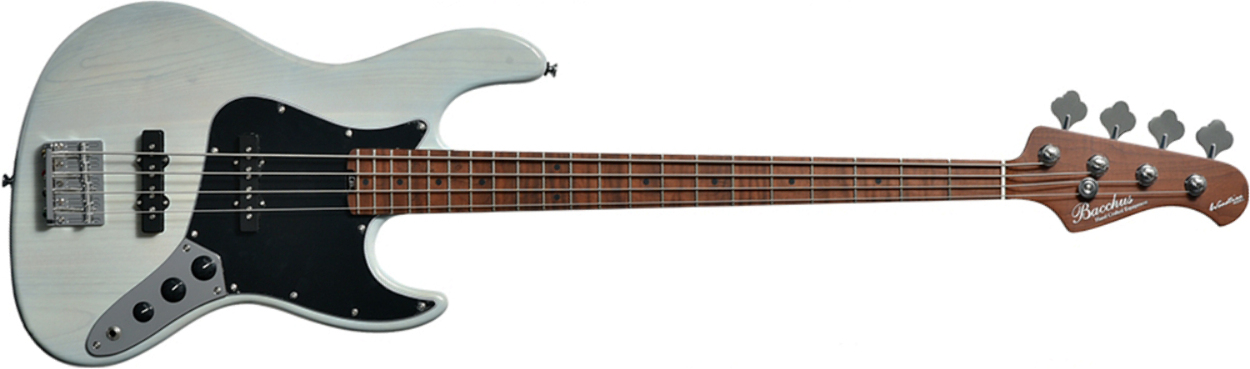 Bacchus Wl4 Ash Rsm Global Mn - Sonic Blue - Bajo eléctrico de cuerpo sólido - Main picture