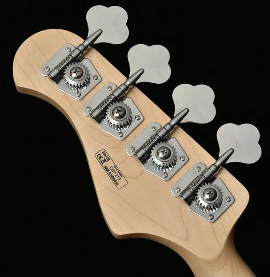 Bacchus Jt Wl4-bp/m Jap Tune Up Mn - Someiyoshino Pink Burst Satin - Bajo eléctrico de cuerpo sólido - Variation 1