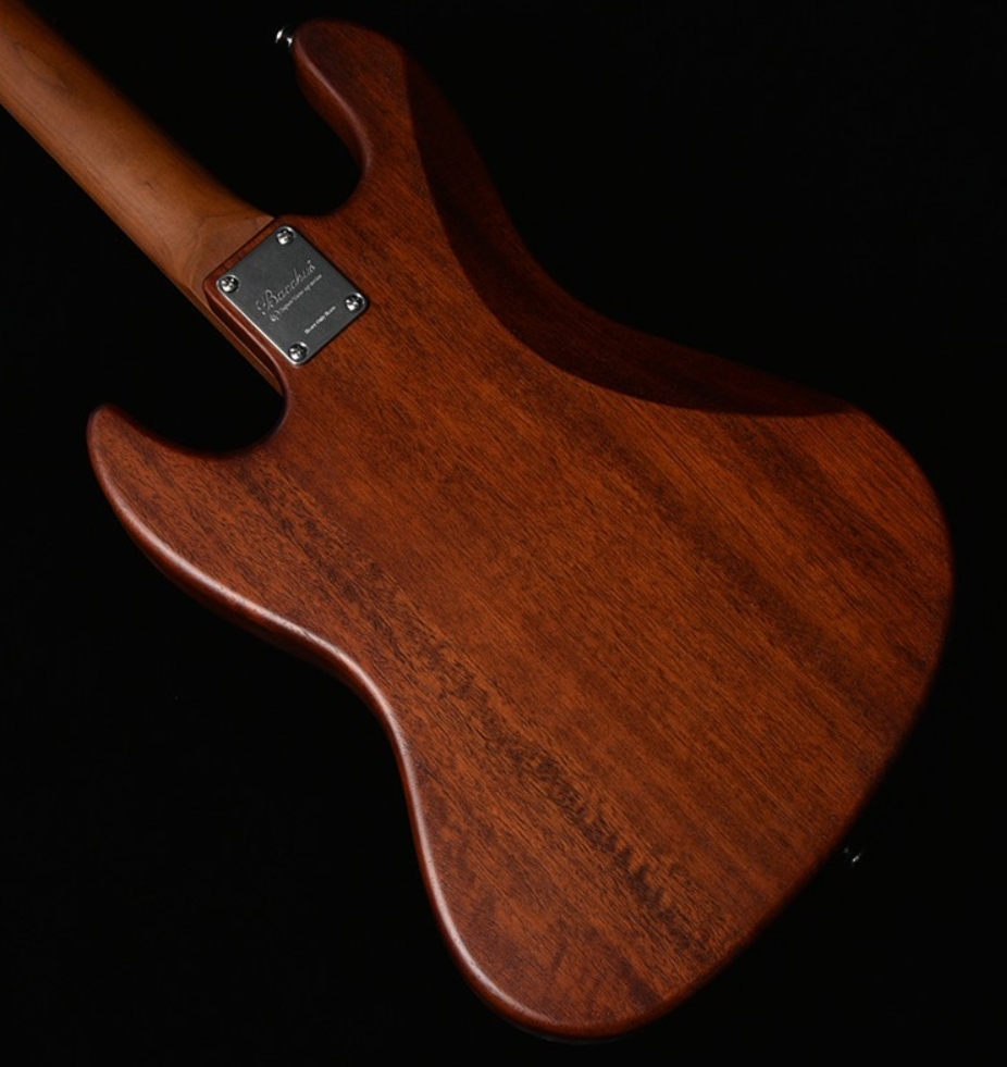 Bacchus Jt Wl4-qm Rsm/m Jap Tune Up Mn - Natural Satin - Bajo eléctrico de cuerpo sólido - Variation 1