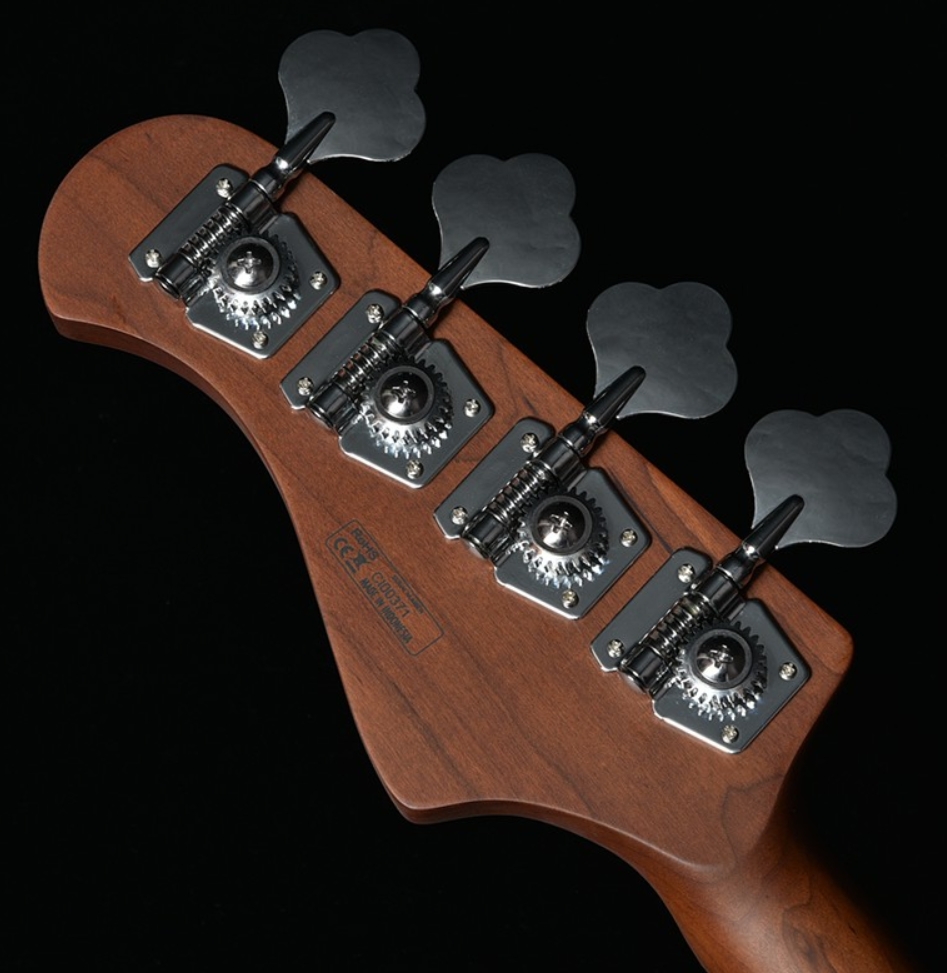 Bacchus Jt Wl4-qm Rsm/m Jap Tune Up Mn - Brown Satin - Bajo eléctrico de cuerpo sólido - Variation 1