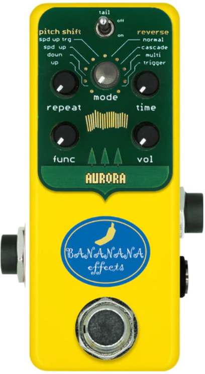 Bananana Effects Aurora Pitch Shift Delay - Pedal de reverb / delay / eco - Main picture