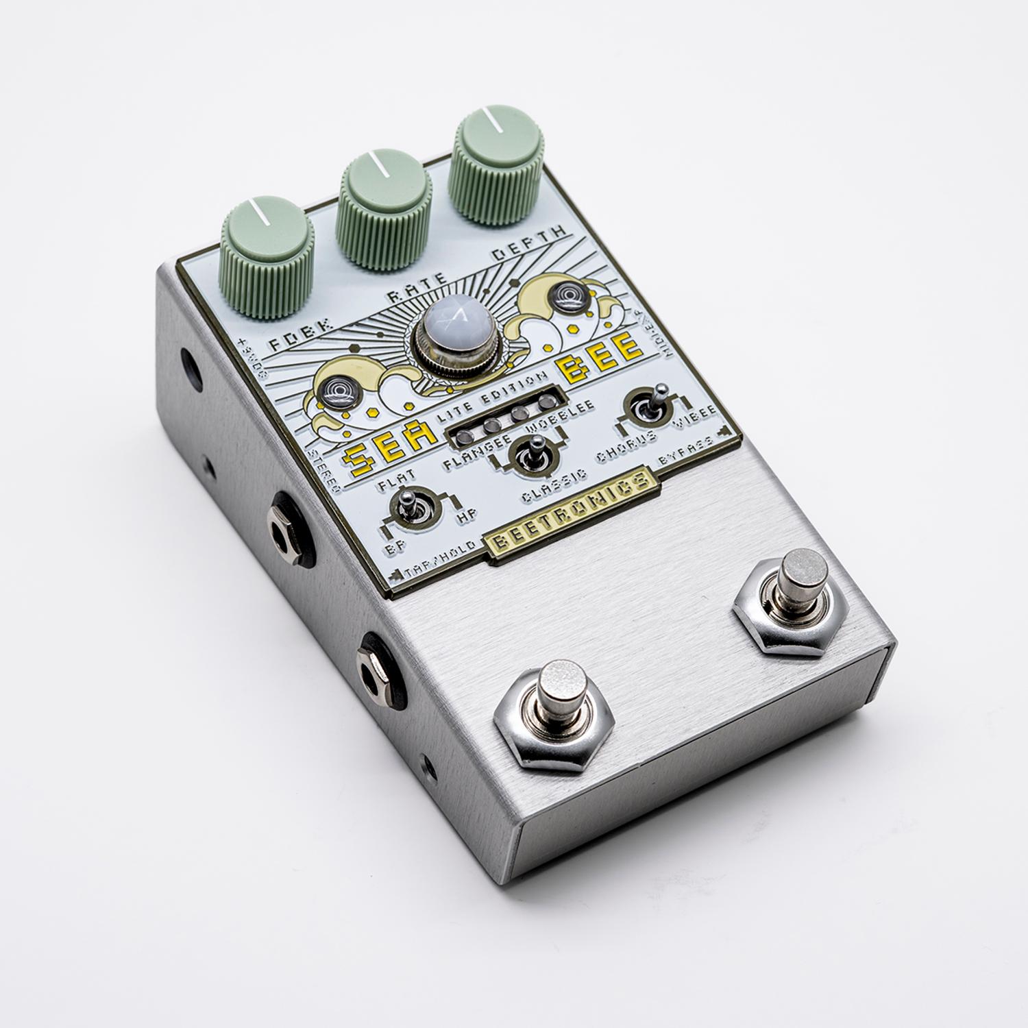 Beetronics Seabee Lite Cream Chorus - Pedal de chorus / flanger / phaser / modulación / trémolo - Variation 2