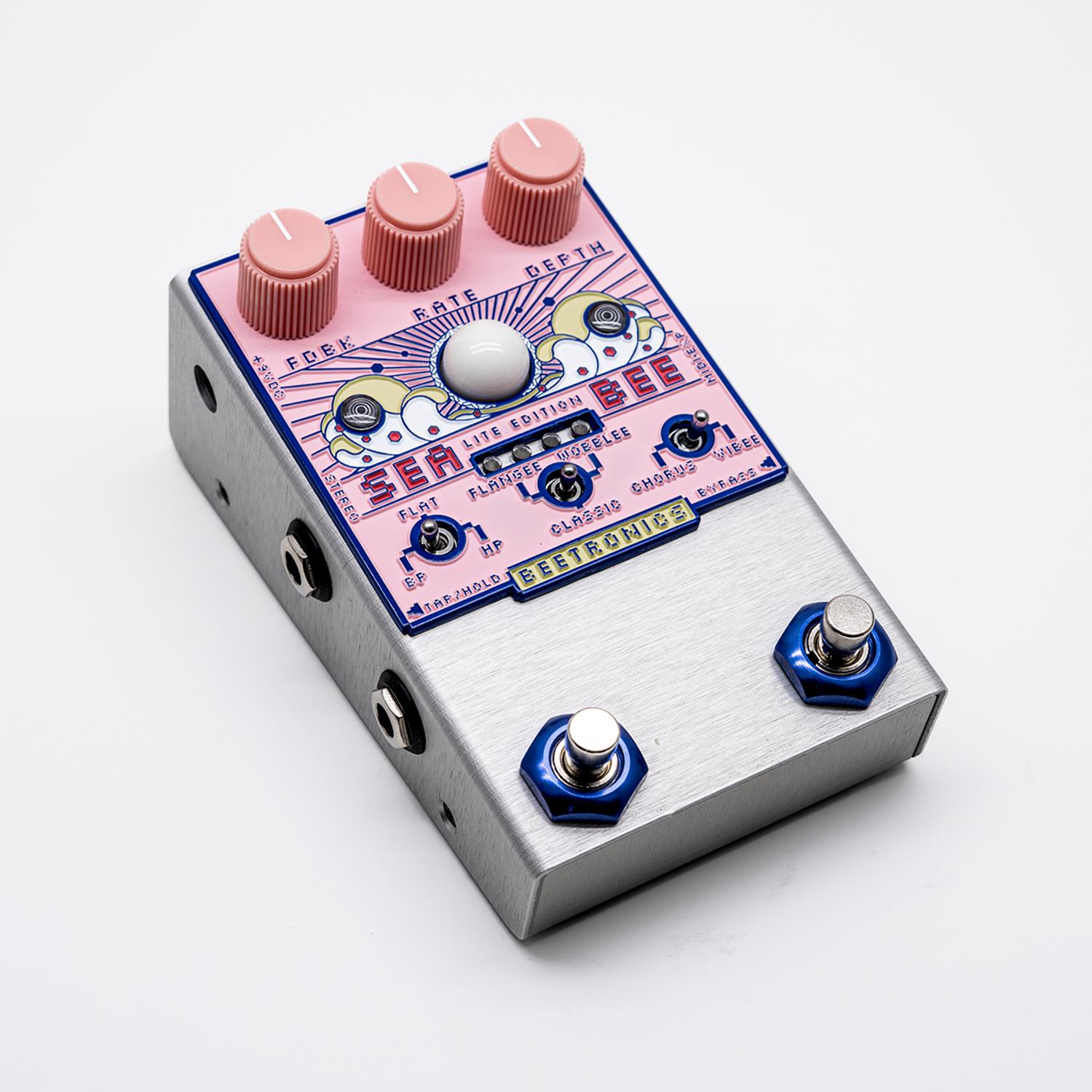 Beetronics Seabee Lite Pink Chorus - Pedal de chorus / flanger / phaser / modulación / trémolo - Variation 2