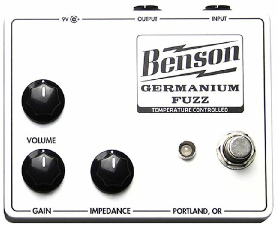Benson Amps Germanium Fuzz White - Pedal overdrive / distorsión / fuzz - Main picture