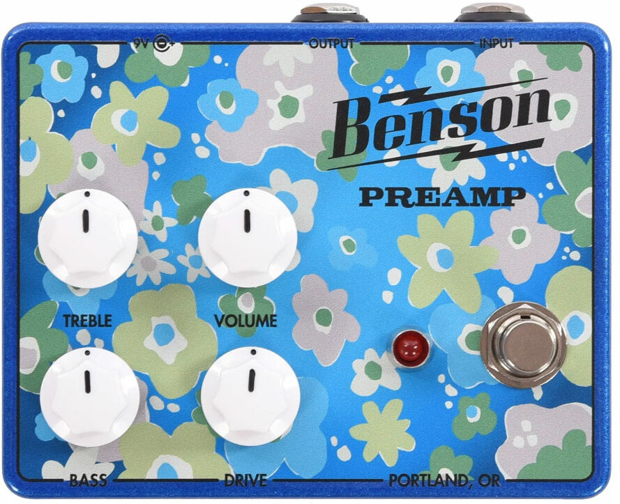 Benson Amps Preamp Boost Overdrive Fuzz Ltd Flower Child - Preamplificador para guitarra eléctrica - Main picture