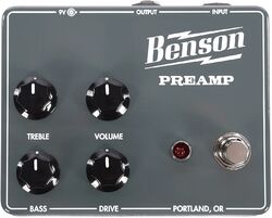 Preamplificador para guitarra eléctrica Benson amps Preamp Overdrive