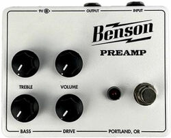 Preamplificador para guitarra eléctrica Benson amps Tuxedo Preamp