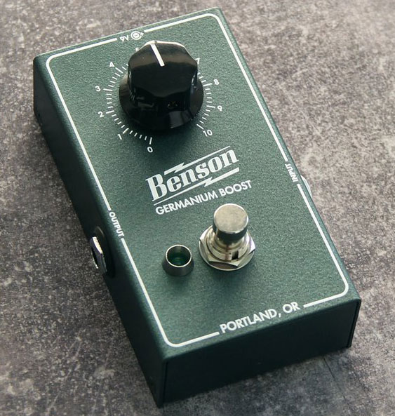 Benson Amps Germanium Boost - Pedal de volumen / booster / expresión - Variation 1