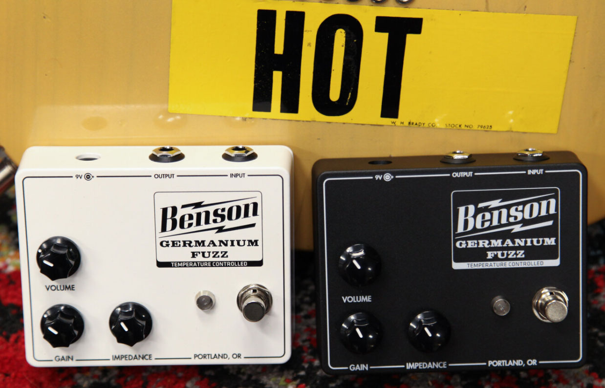 Benson Amps Germanium Fuzz Studio Black - Pedal overdrive / distorsión / fuzz - Variation 1