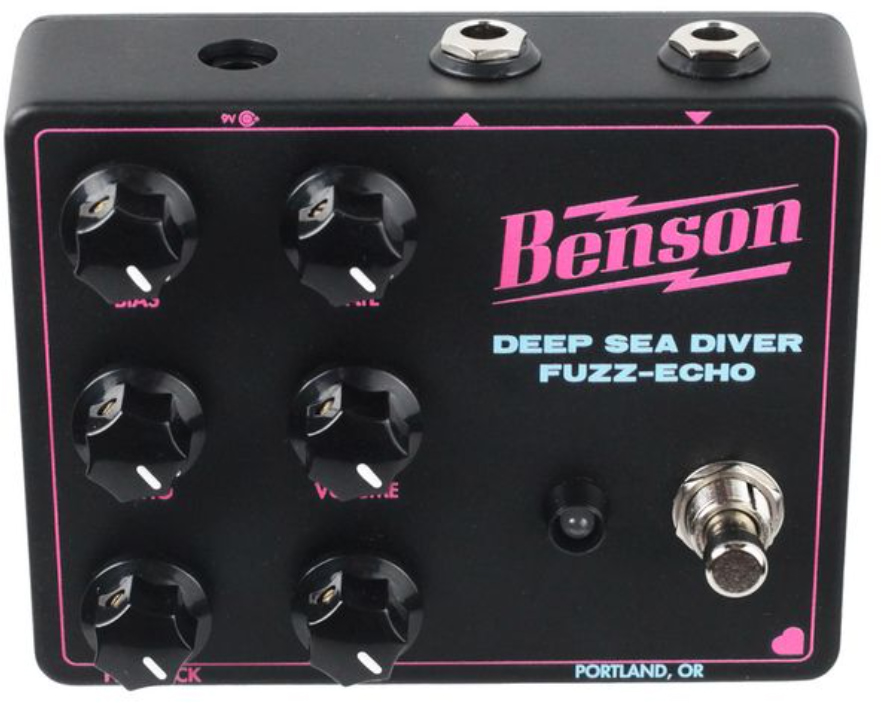 Benson Amps Jessica Dobson Deep Sea Diver Fuzz Echo Signature - Pedal overdrive / distorsión / fuzz - Variation 1