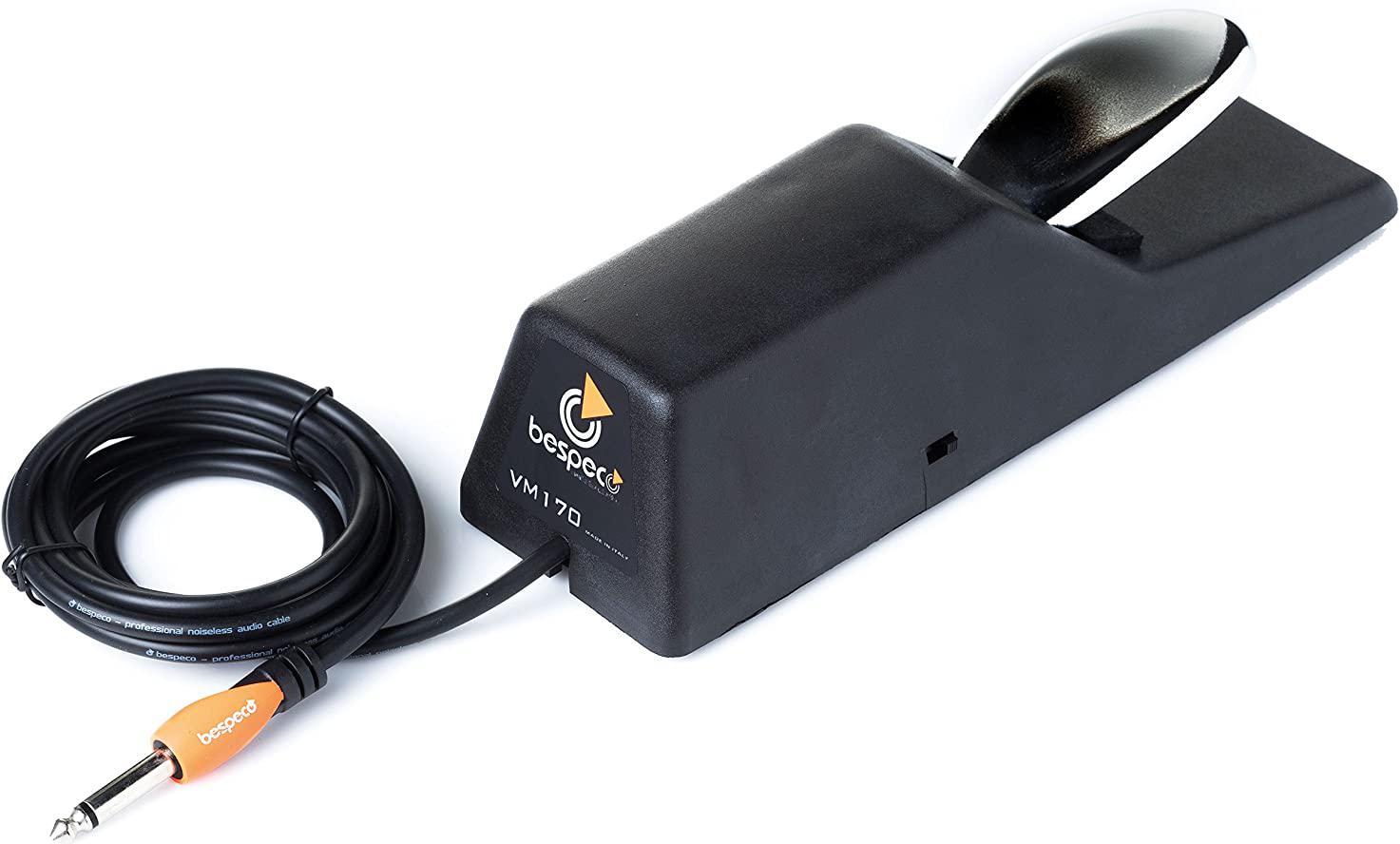 Pedalera para piano digital Bespeco                        VM170 Keyboard Sustain