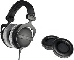 Auriculares de estudio cerrados Beyerdynamic Dt 770 Pro 80 Ohms + Edt 770s