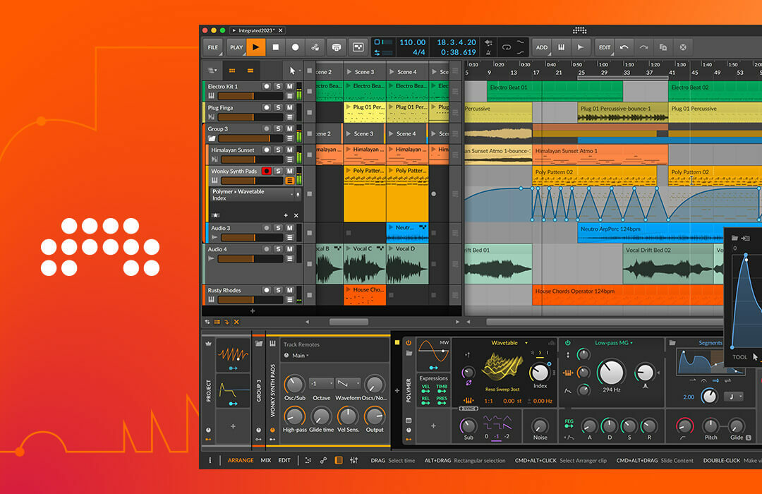 Bitwig Studio (12 Month Upgrade Plan) - Software de secuenciador - Main picture