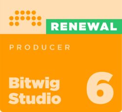 Software de secuenciador Bitwig Studio Producer (12 Month Upgrade Plan)