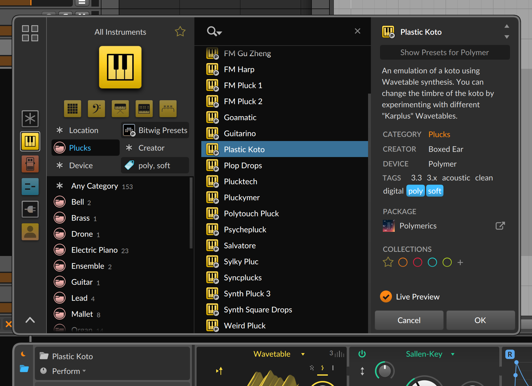 Bitwig Studio - Software de secuenciador - Variation 2