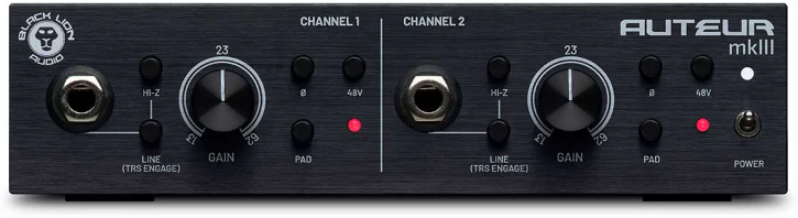 Black Lion Audio Auteur Mk3 - Preamplificador - Main picture