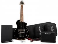 Carry-on Travel Guitar Deluxe Pack - jet black