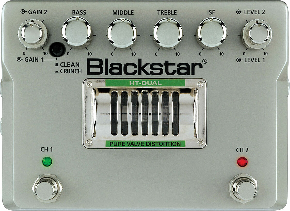 Blackstar Ht Dual 2 Channel Valve Distorsion - Pedal overdrive / distorsión / fuzz - Main picture