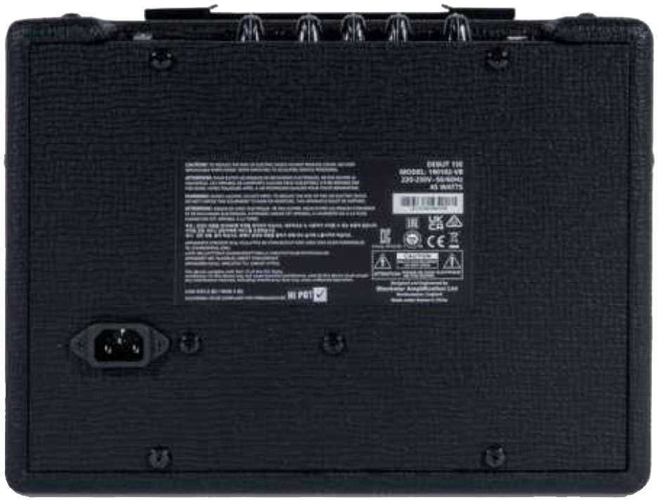 Blackstar Debut 15e 15w 2x3 Black - Combo amplificador para guitarra eléctrica - Variation 1
